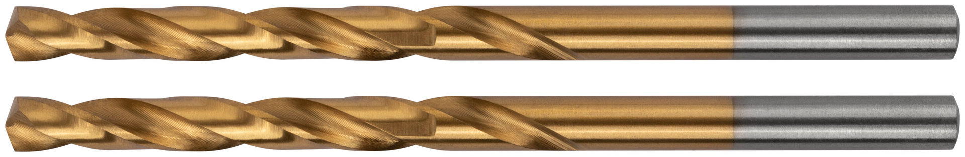 Сверла HSS по металлу, титановое покрытие, в блистере 5,0 мм (2 шт.) (34350)