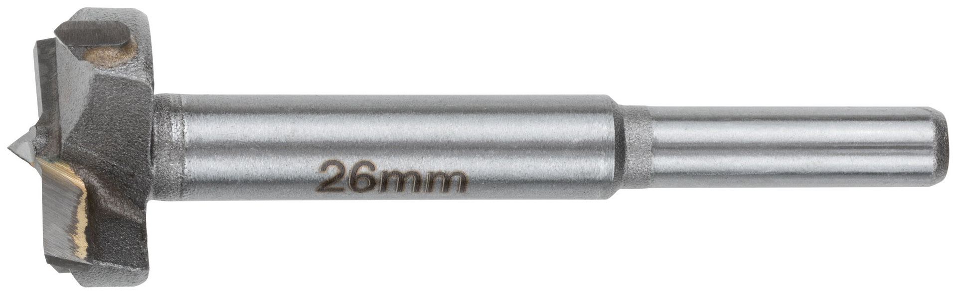 Сверло Форстнера (фреза) с карбидными вставками 26 мм (36525)