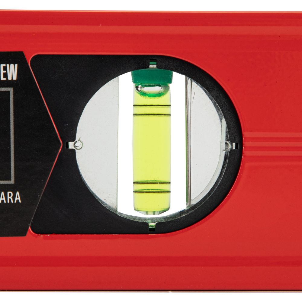 Уровень алюминиевый магнитный, 800 мм, фрезерованный, 3 глазка (1 зеркальный) усиленный Matrix (34708)