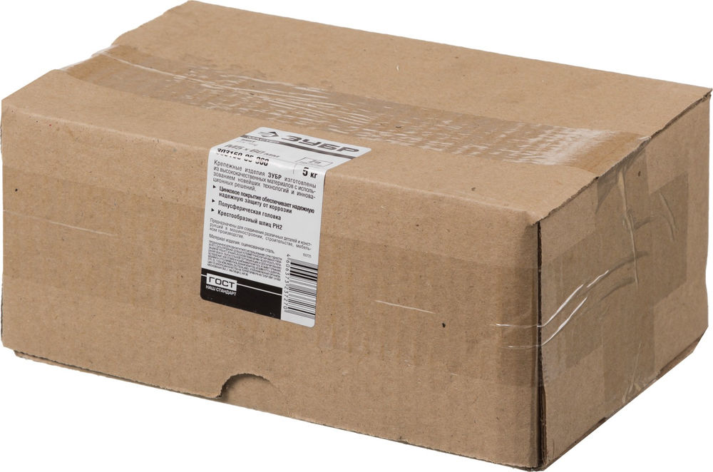 Винт с полусферической головкой M5?60 мм DIN 7985 кл. пр. 4.8 цинк 5 кг ЗУБР 303150-05-060