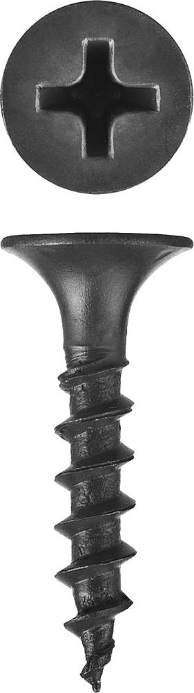 Саморез гипсокартон-дерево фосфатированный 25 х 3.5 мм, 75 шт Профессионал СГД ЗУБР 300036-35-025