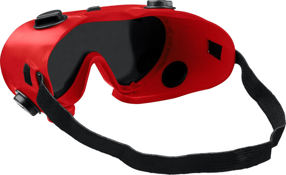 Очки газосварщика закрытого типа 5-й класс защиты с непрямой вентиляцией ЗУБР 1104_z01