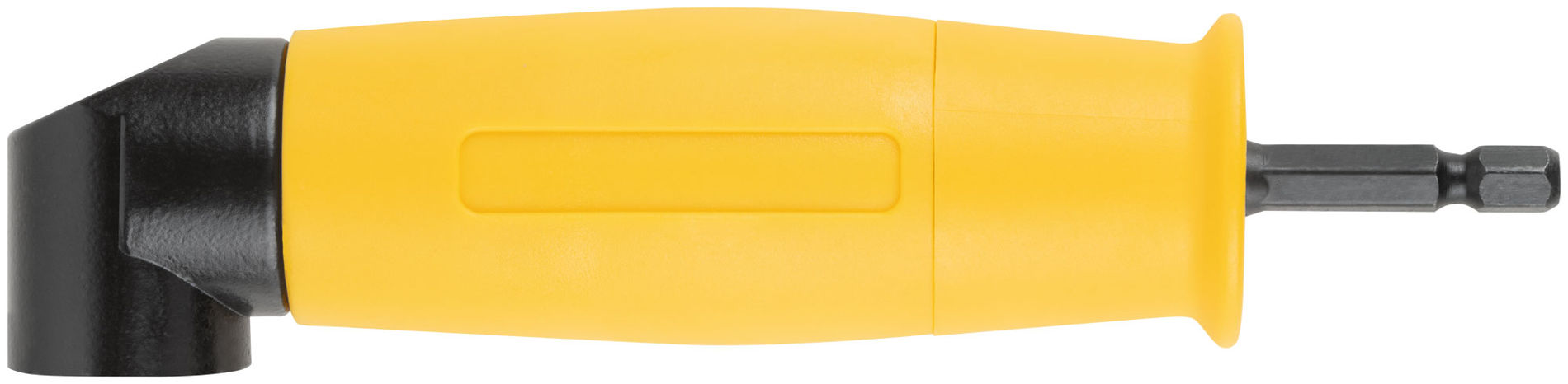 Адаптер для бит угловой металлический, нейлоновый корпус, 90 градусов (37855)