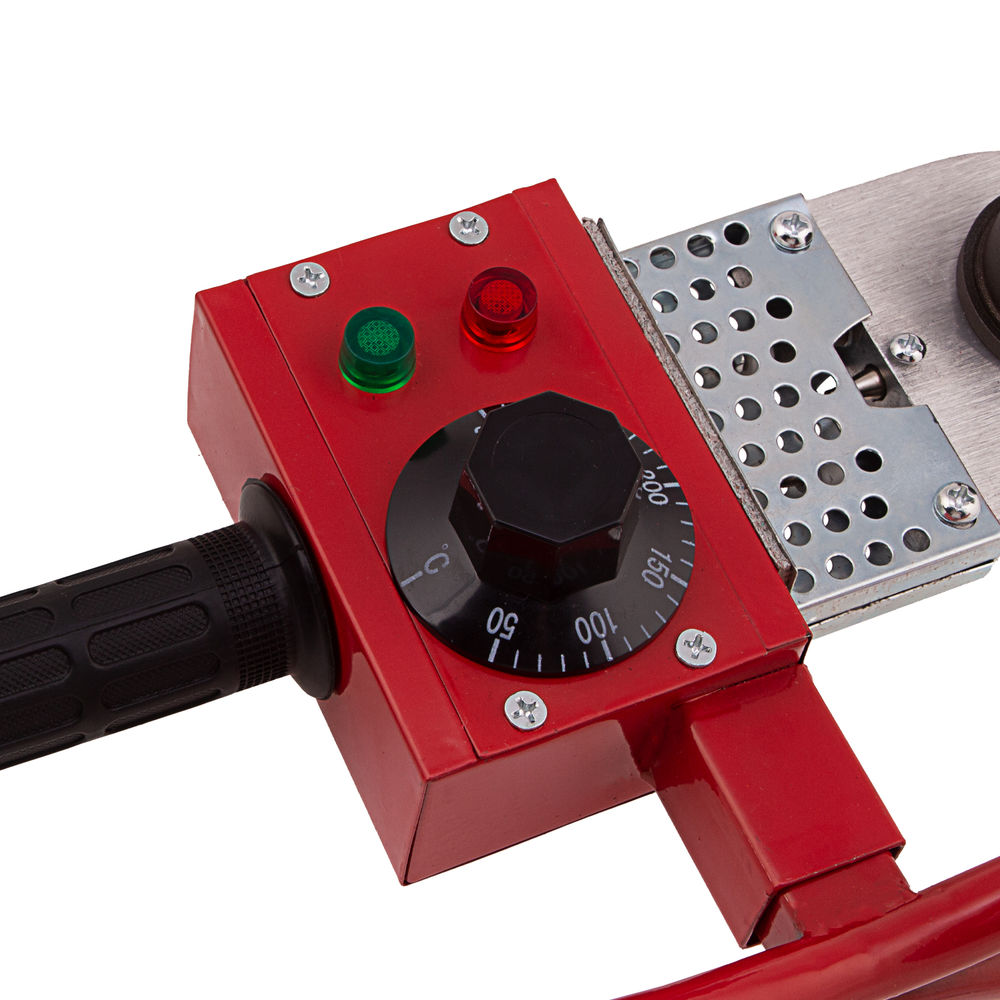 Аппарат для сварки пластиковых труб К W 800, 800 Вт, 300 °C, 20-25-32-40-50-63 мм, металлический кейс Kronwerk (94214)