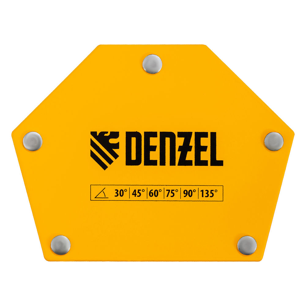 Фиксатор магнитный для сварочных работ усилие 50 LB, 30х45х60х75х90х135 град. Denzel (97554)