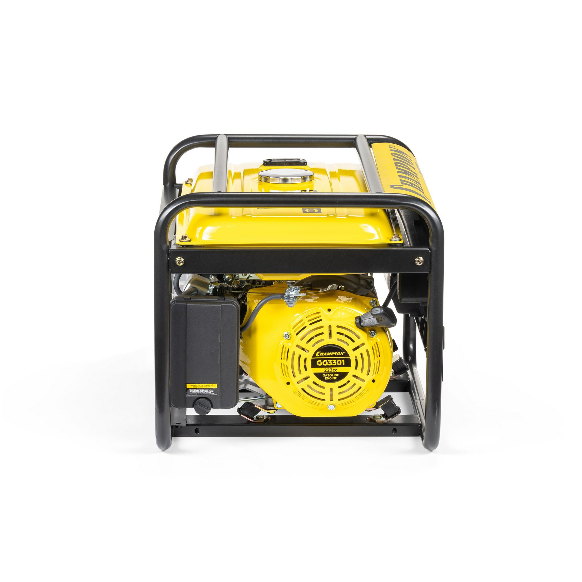 Генератор CHAMPION GG3301 (2,8/3,1кВт 6лс 15л 46кг) (GG3301)