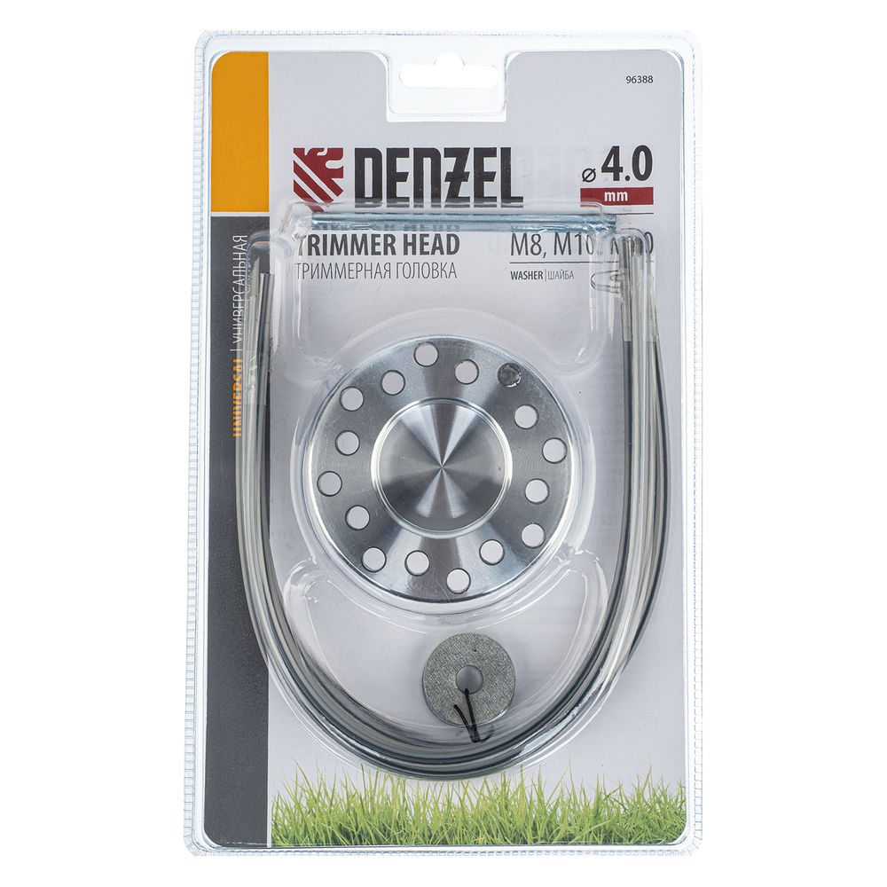 Головка триммерная универсальная, шайба М8,М10,М20 Denzel (96388)