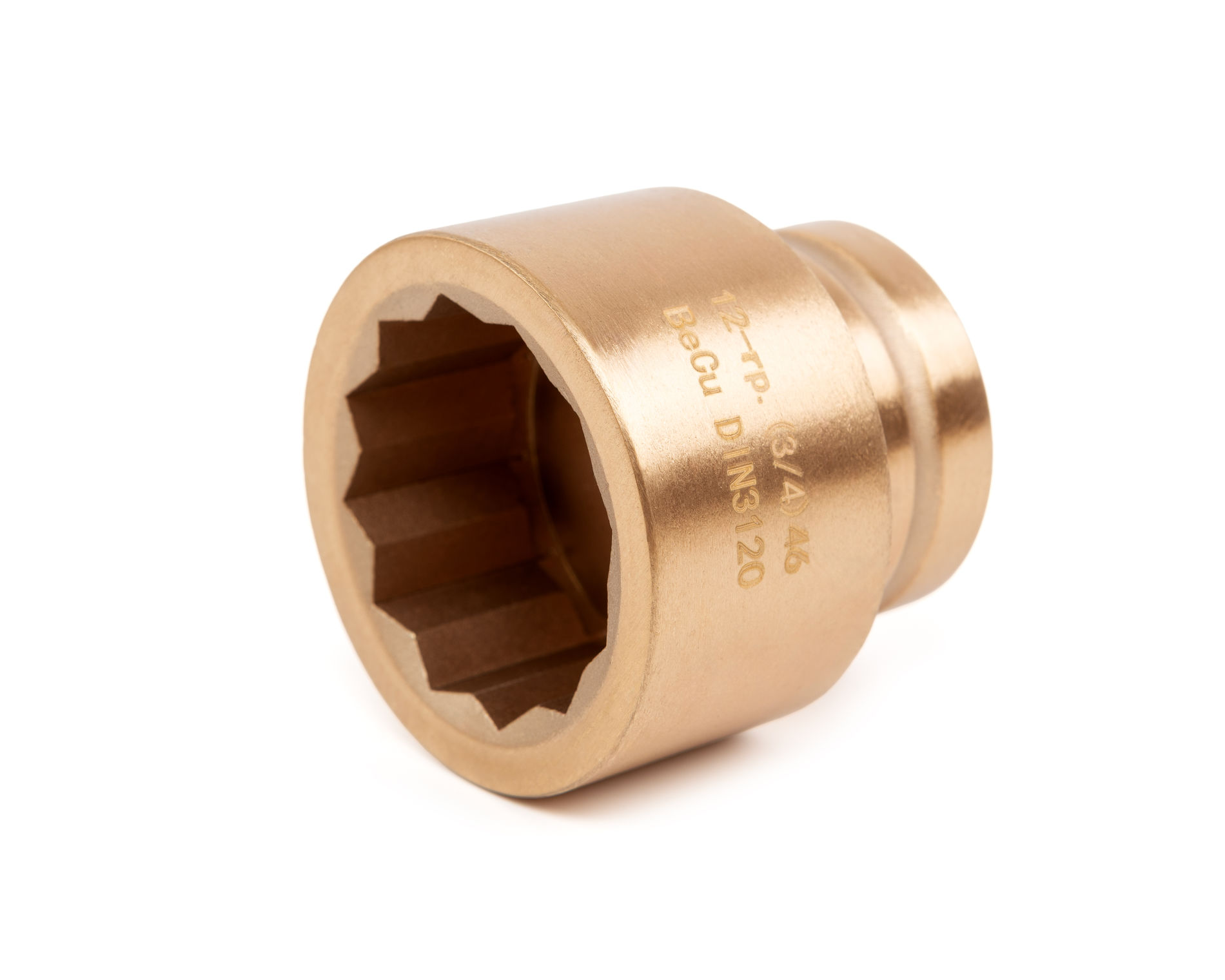 Головка ударная торцевая искробезопасная 12-гр. (3/4)107-46 BeCu, HORTZ