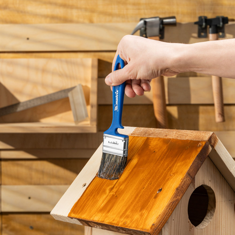 Кисть флейцевая Водные краски Color Line 50 x 12 мм Matrix (83346)