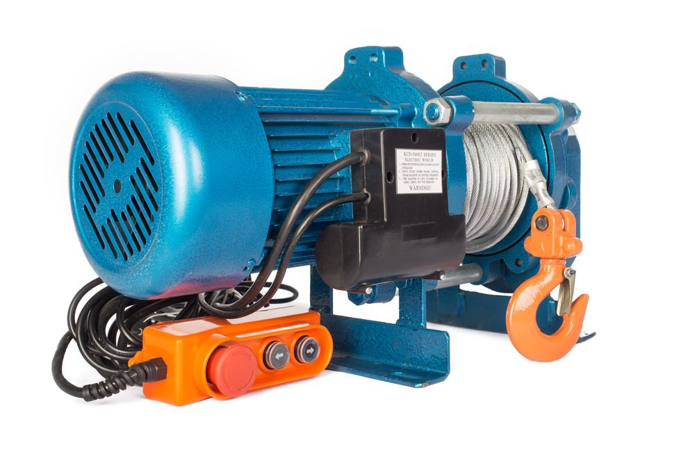 Лебедка TOR ЛЭК-500 E21 (KCD) 500/1000 кг 220 В с канатом 30/15 м (T) (1050502)