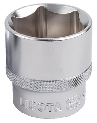 Головка торцевая глубокая 6 гр. 6 мм 3/8 Licota N3006L