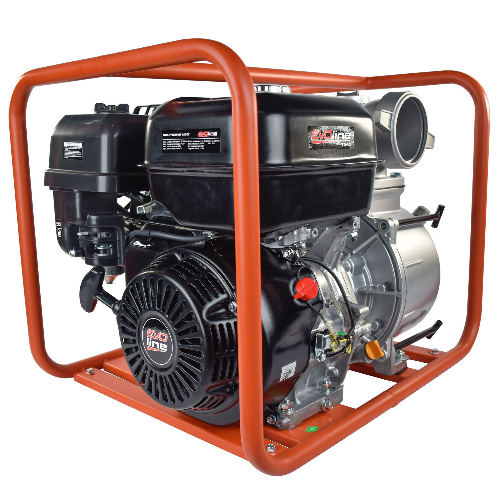 Мотопомпа бензиновая EVOline TG 40 (произведено Zongshen)