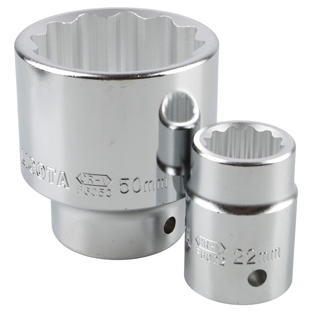 Набор торцевых головок 12-ти гранных, 15 пр., 22-50 мм 3/4 Licota ALT-6001W