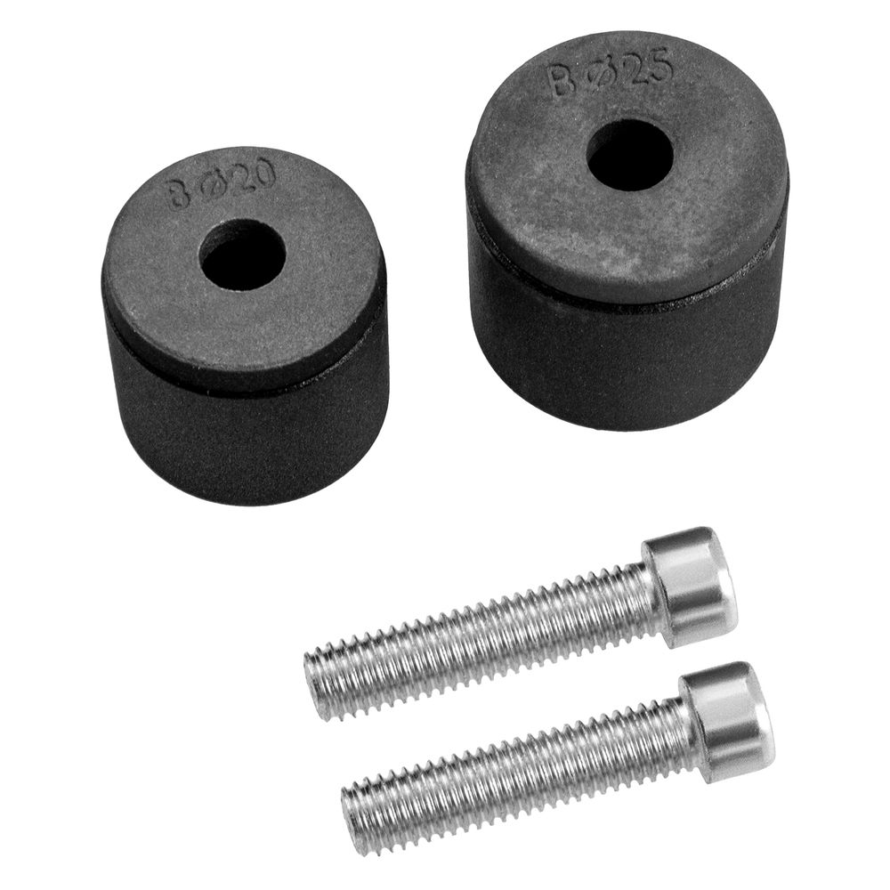 Насадки с тефлоновым покрытием к аппарату для сварки полипропиленовых труб, D: 20 мм, 25 мм Kronwerk (94282)