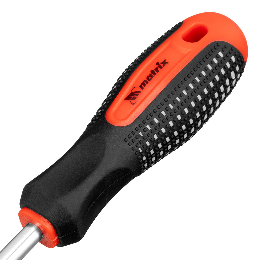 Отвертка Fusion, SL8 х 150 мм, CrV, трехкомпонентная рукоятка Anti slip Matrix