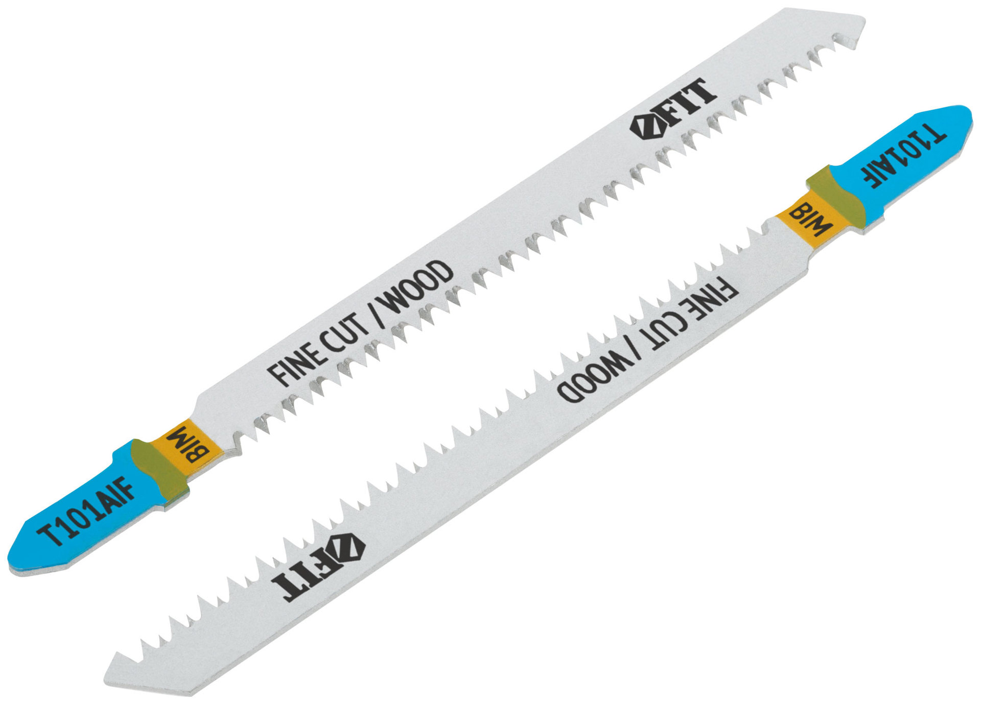Полотна по дереву, Bimetal, остроконечные зубья, 100/77/1,8 мм (T101AIF), 2 шт. (40900)