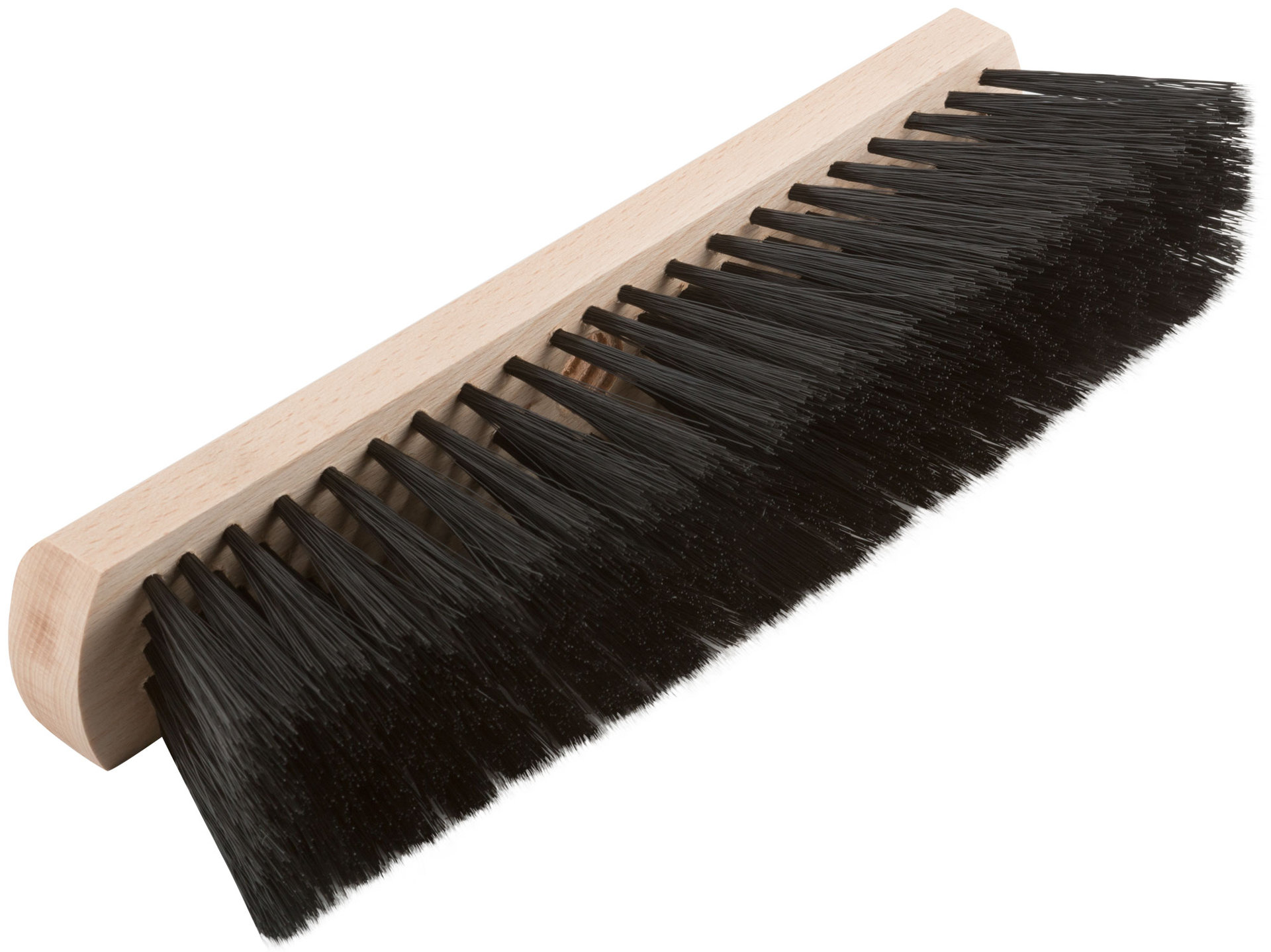 Щетка для пола деревянная, овальная, 5-ти рядная, 265 мм (68041)