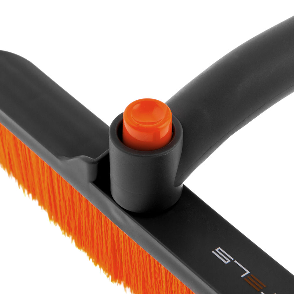 Щетка-сметка для снега со скребком, поворотная голова, 510 мм Stels (55305)