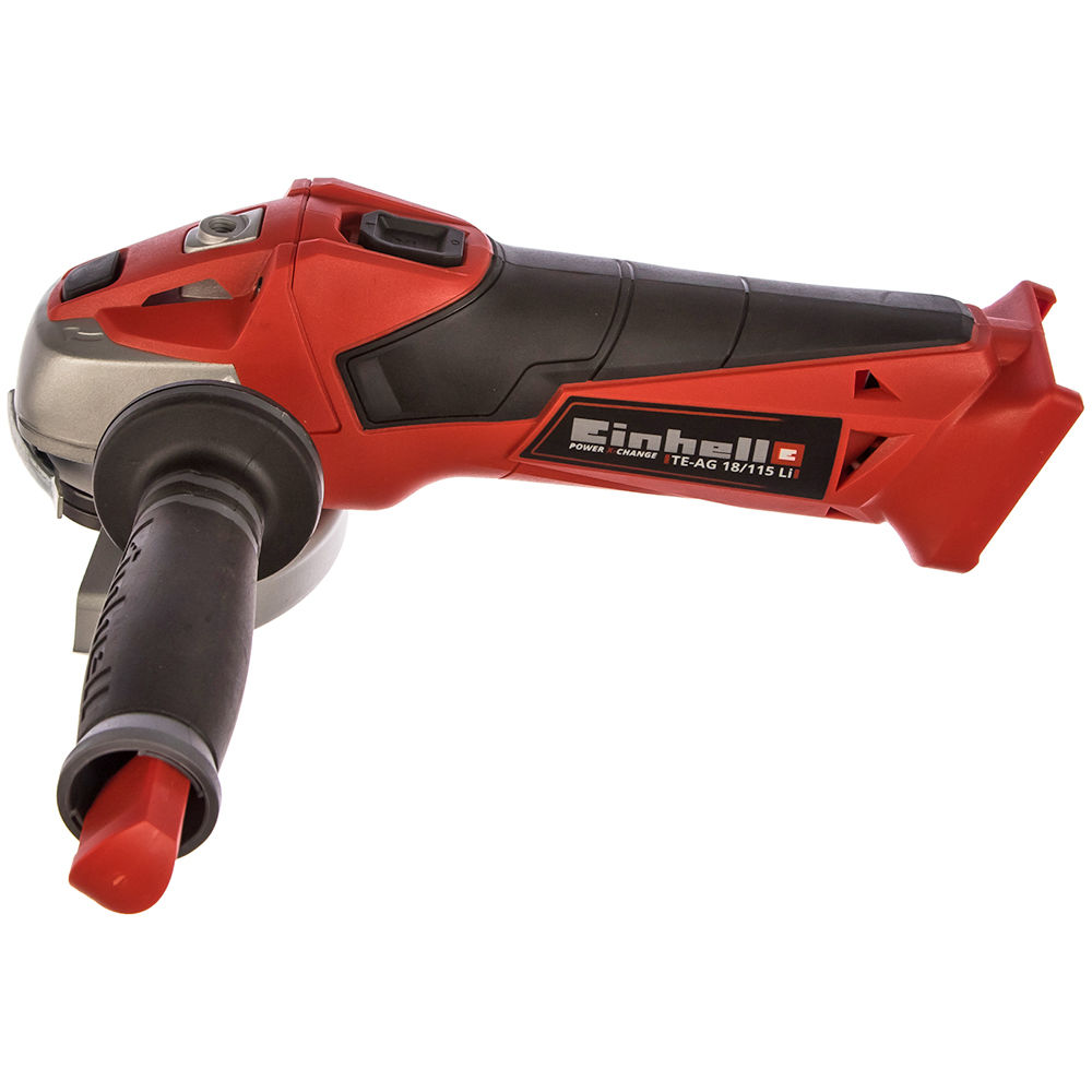 Шлифмашина угловая акк. Einhell PXC TE-AG 18/115 Li, 115мм,защ.от перегрузки,кожух б.кл,без АКК и ЗУ (4431110)