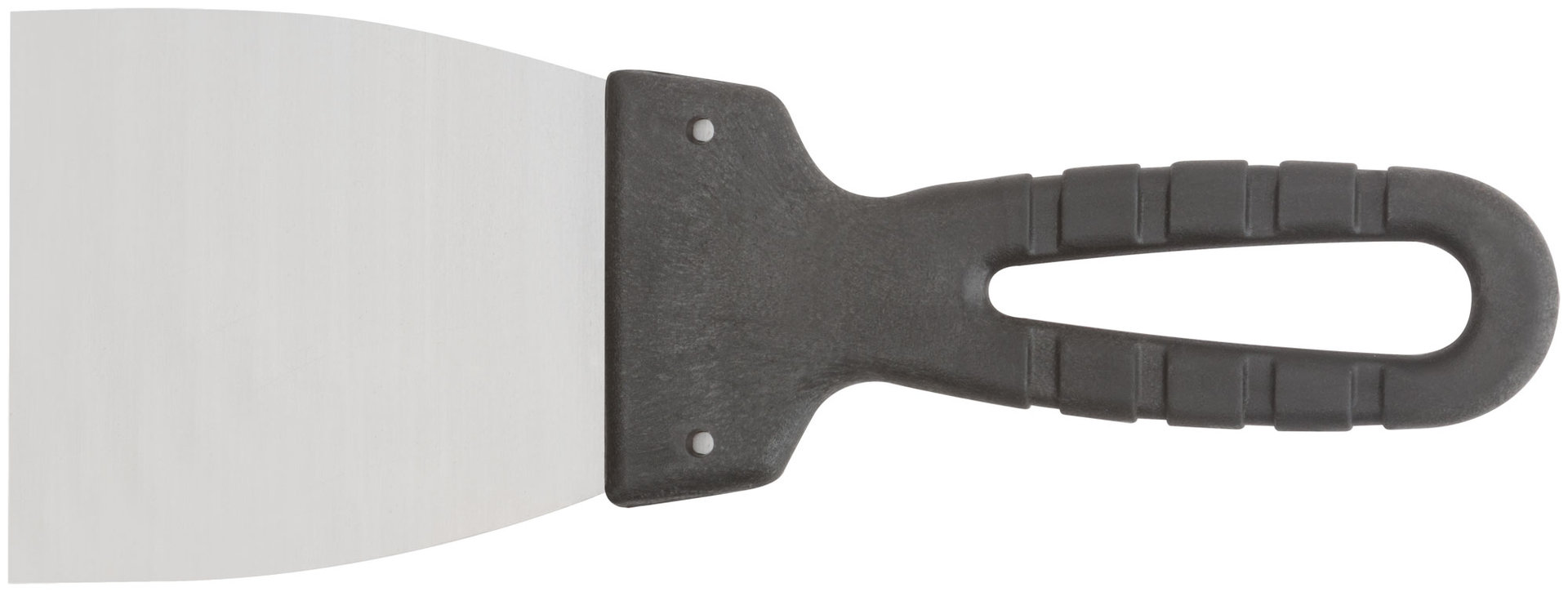 Шпатель, лезвие нержавеющая сталь, пластиковая ручка 80 мм (06563М)