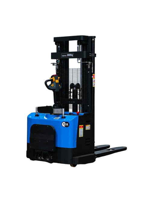 Штабелер самоходный 1,5 т 5,0 м TOR ES15T4/5000 24/210 В/Ач ЭУР, Curtis, H-мачта (с платформой) (1001580)