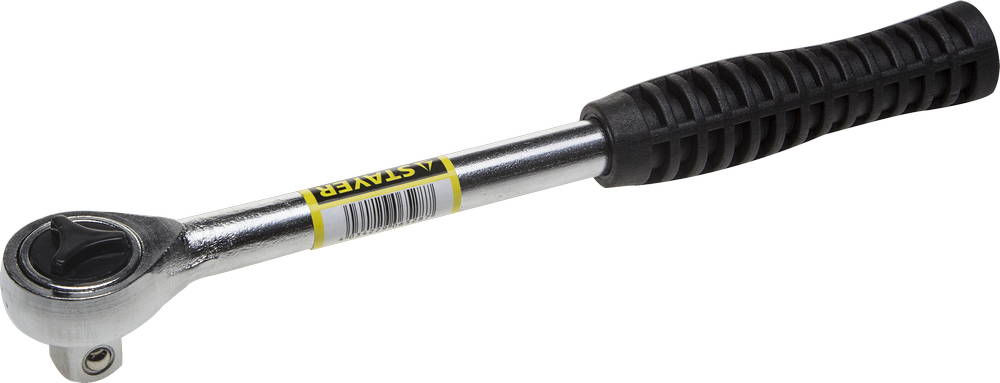 Трещотка для торцовых головок 1/2, 43 зубца STAYER 2778-1/2