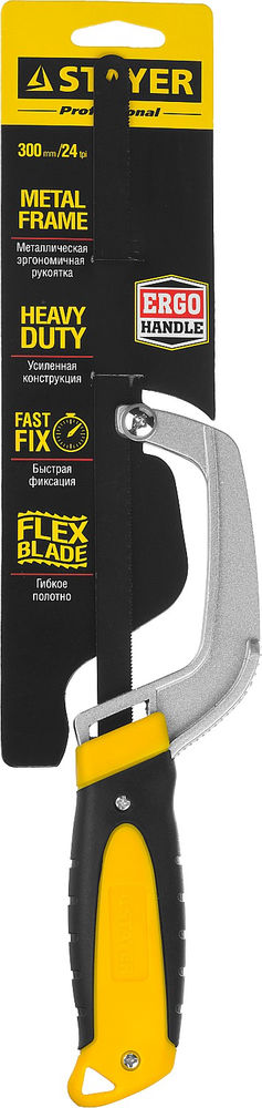Ножовка-ручка по металлу 300 мм STAYER 15715