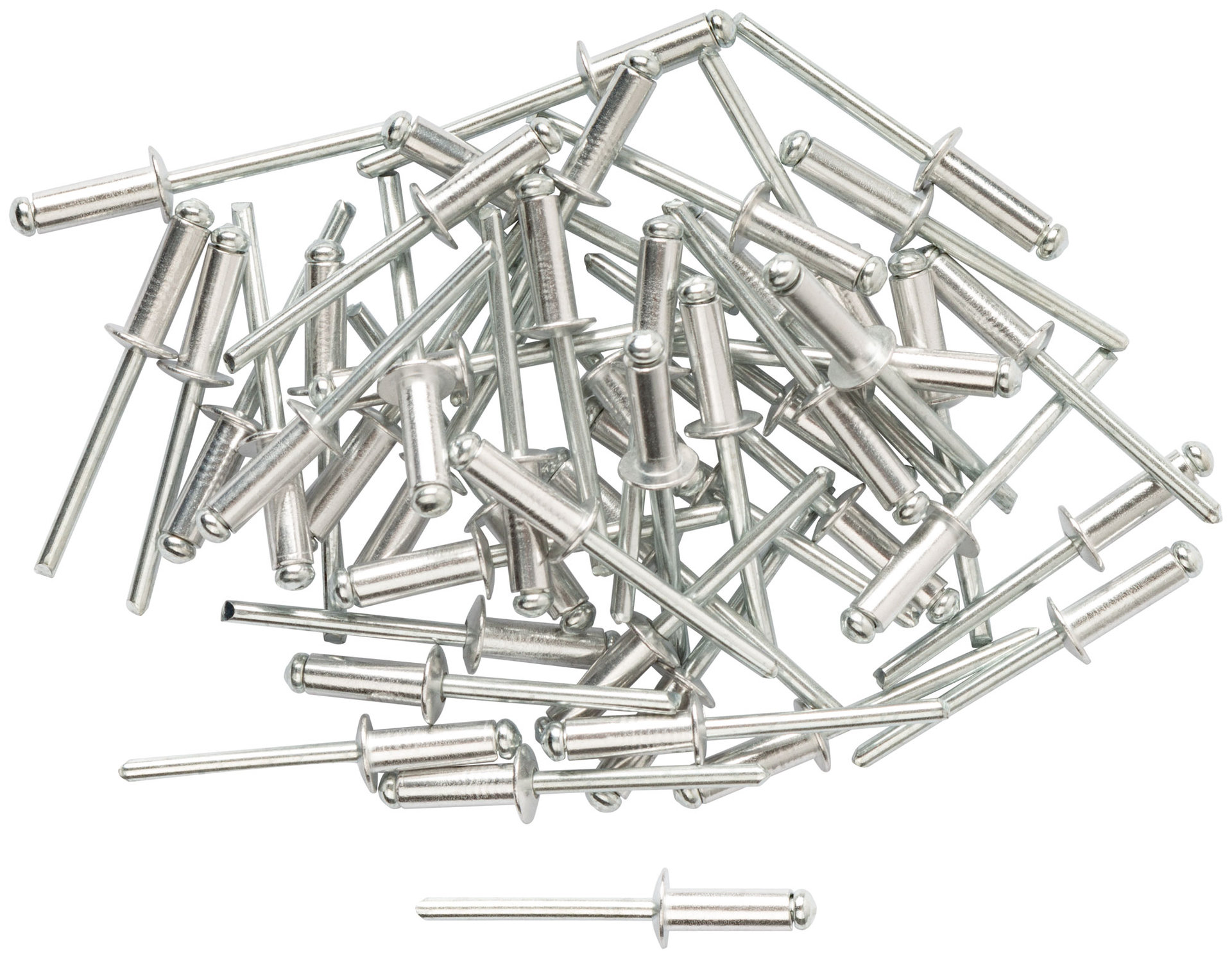 Заклепки мелкая фасовка, 50 шт., 4.8 х 14 мм (23764)