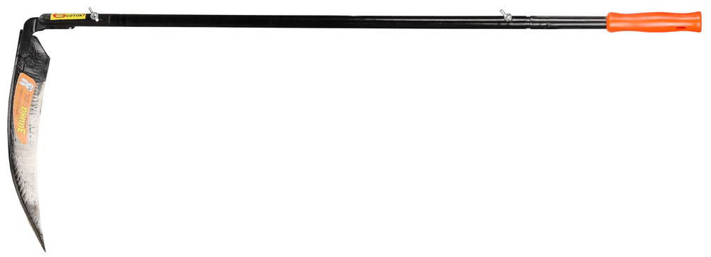 Коса-серпан металлический черенок Зайка 96.5 см 39808  