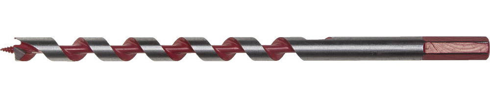 Сверло левиса по дереву 12?235/160 мм шестигранный хвостовик ЗУБР 2947-235-12