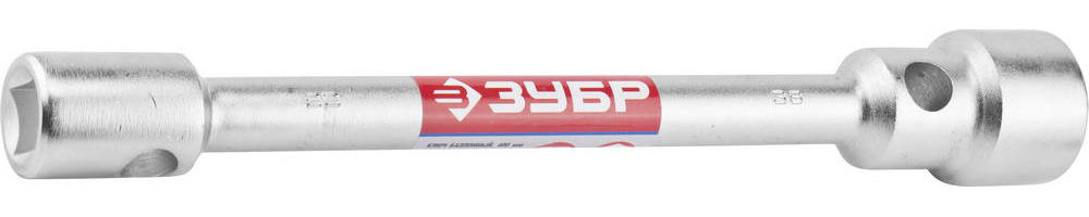 Ключ баллонный торцовый 24x27 мм ЗУБР 27180-24-27