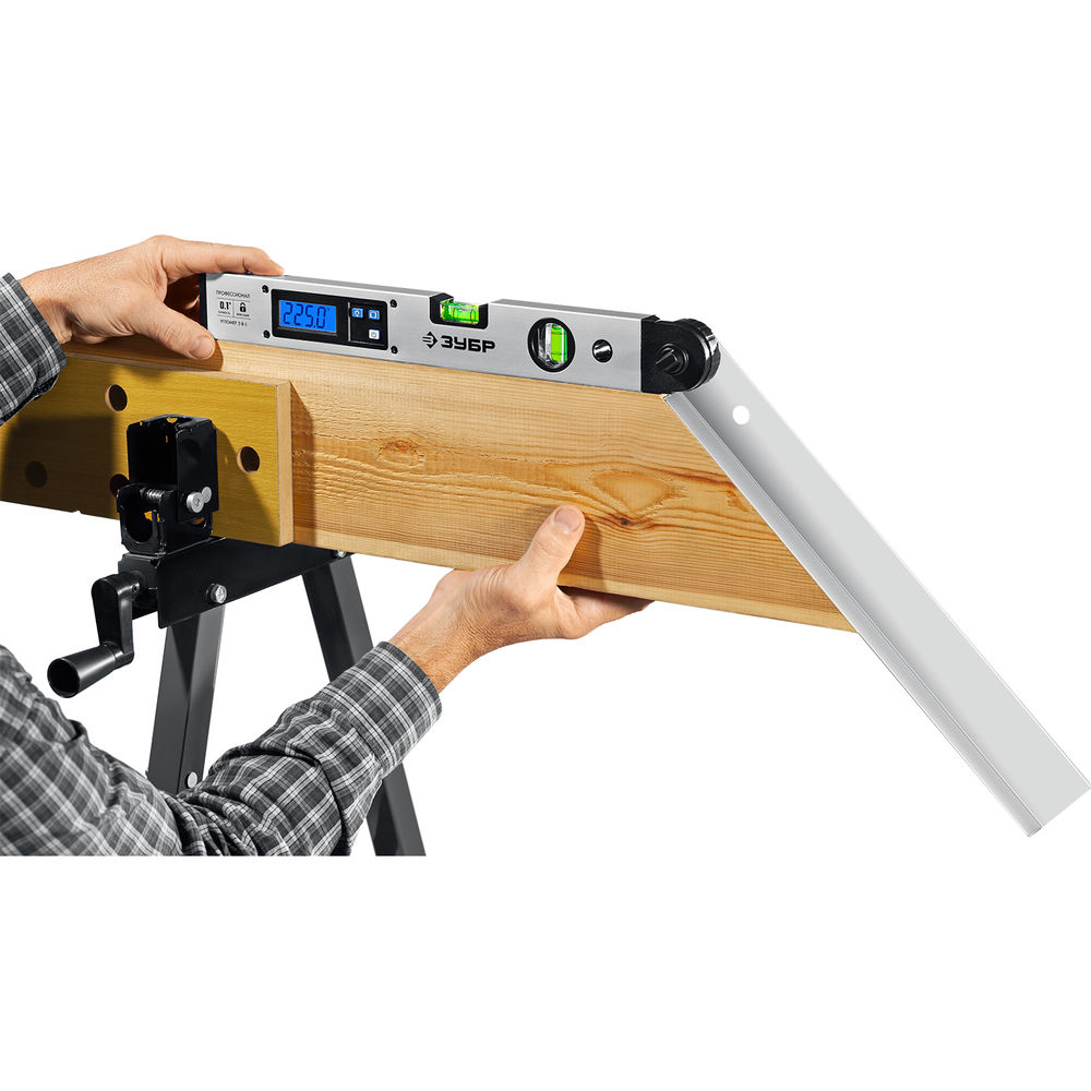 Угломер электронный 400 мм 0-230° ±0.5° Профессионал ЗУБР 34288