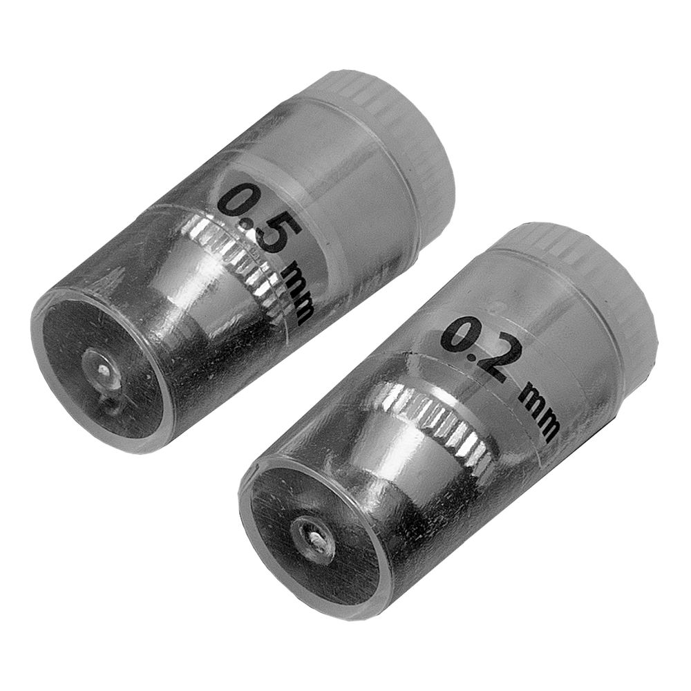 Аэрограф с верхним бачком AB1, 0.2/0.3/0.5 мм, 7 мл, 9 л/мин Denzel (57313)