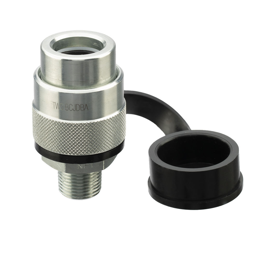 Быстроразъёмное соединение гидравлическое; 700 бар; 3/8 NPT; розетка, внешняя резьба, GARWIN INDUSTRIAL, 819045-0-38