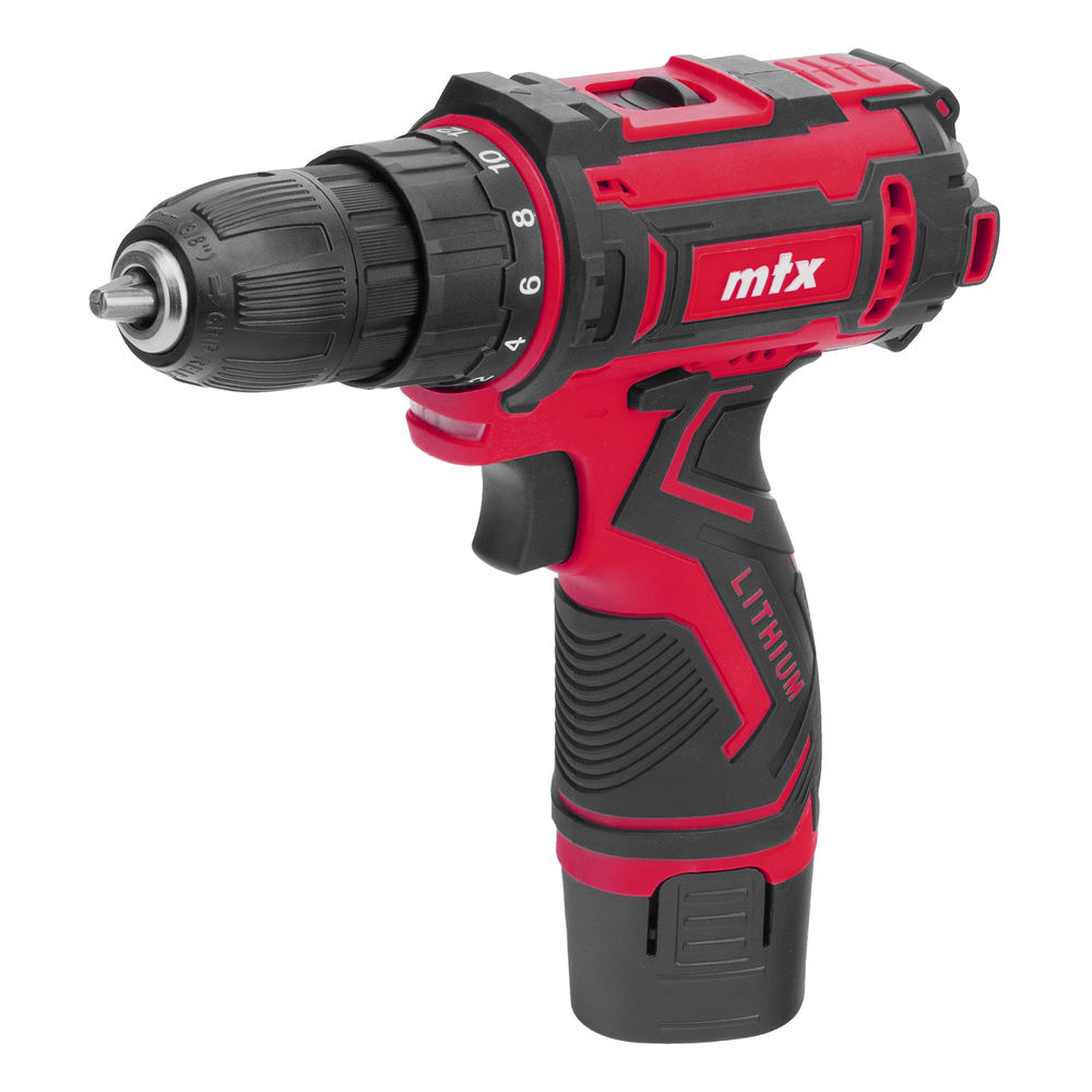 Дрель-шуруповерт аккумуляторная CDS-12, Li-Ion, 12 В// MTX (26183)