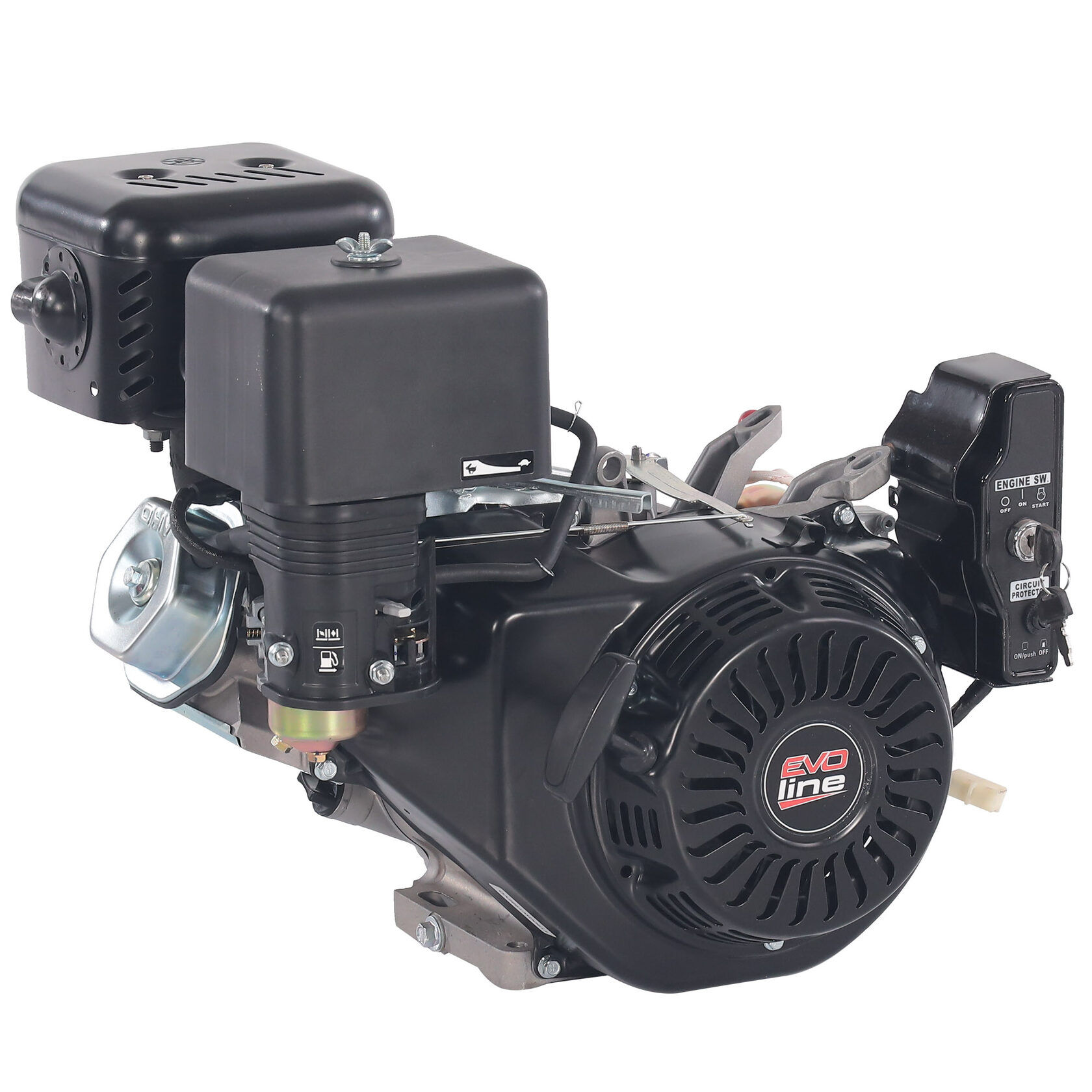 Двигатель бензиновый EVOline 190 FE (без бака) (произведено Zongshen)