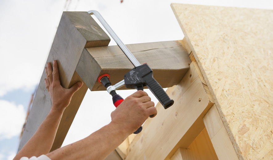 Струбцины для работы одной рукой 300/100, 3.5 кН EHZ30-2K BE-EHZ30-2K