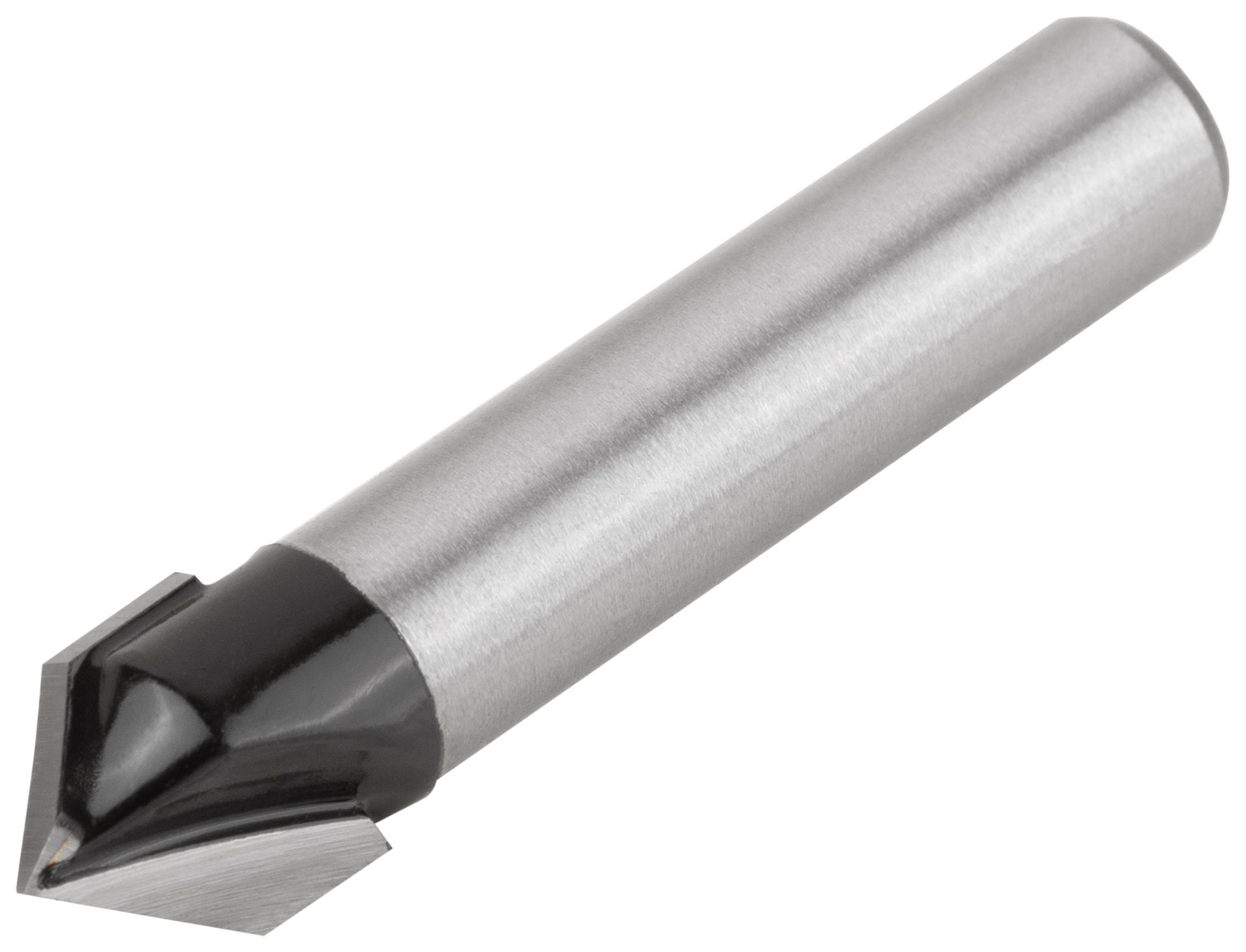 Фреза пазовая V-образная, DxHxL = 10х10х42 мм (36652)