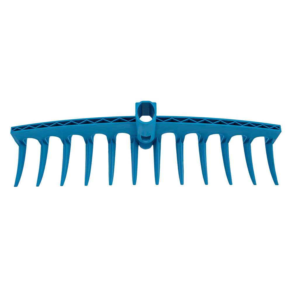 Грабли пластиковые, 400 мм, 12 прямых зубьев, усиленные, Luxe, Palisad (61732)