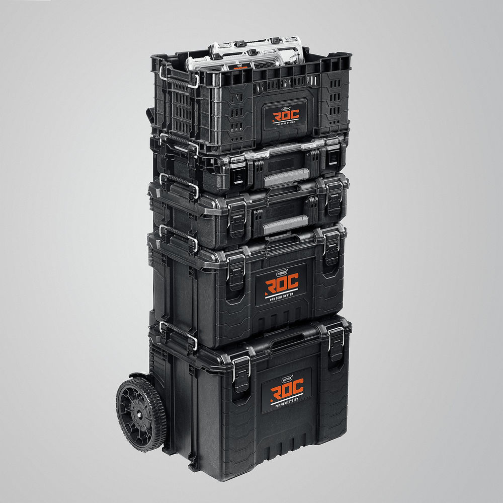 Органайзер пластиковый (14), 7 съемных лотков ROC PRO GEAR 2.0 KETER 38376