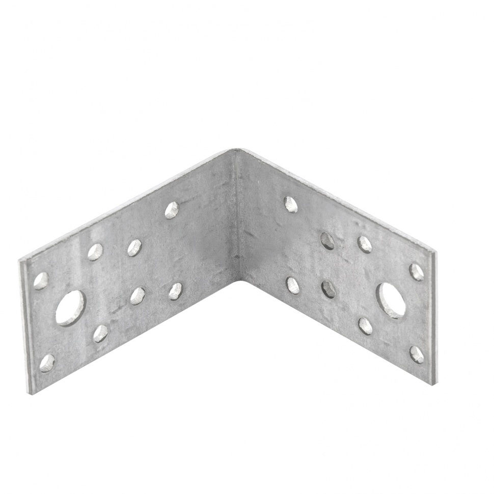 Крепежный уголок 1.7 мм, КU 70 x 70 x 40 мм Сибртех (46402)