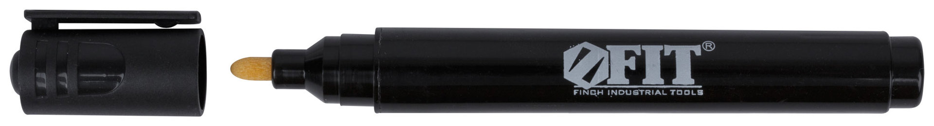 Маркер строительный с жидким красящим составом, черный 147х15 мм (04341)