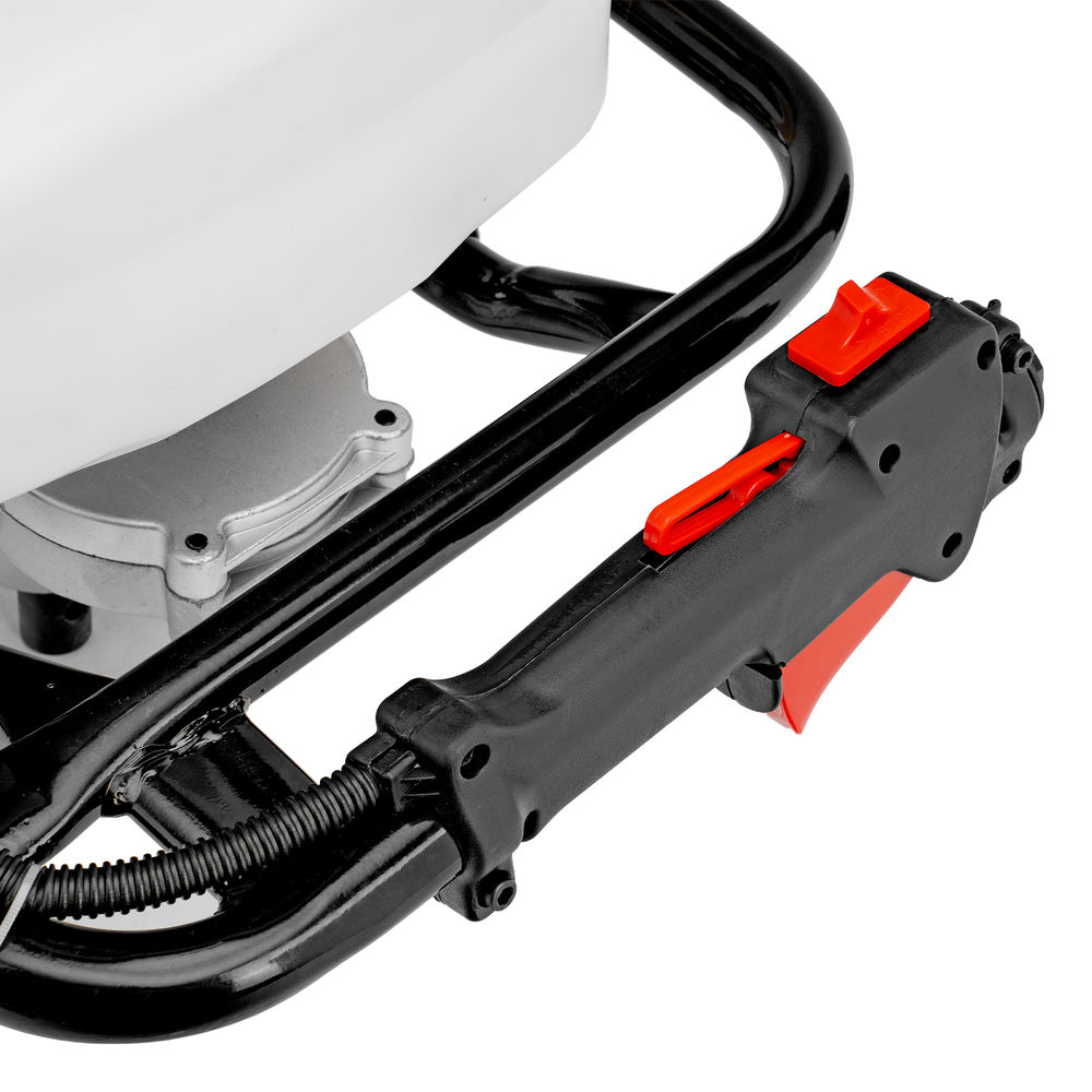 Мотобур DX-52, объем двигателя 52 см3, соединение 20 мм, без шнека Denzel (56001)