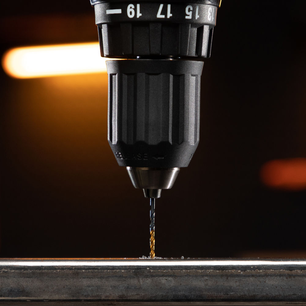 Набор сверл по металлу, 2-3-4-5-6-8 мм, HSS-Tin, Golden Tip, 6 шт Denzel (72300)