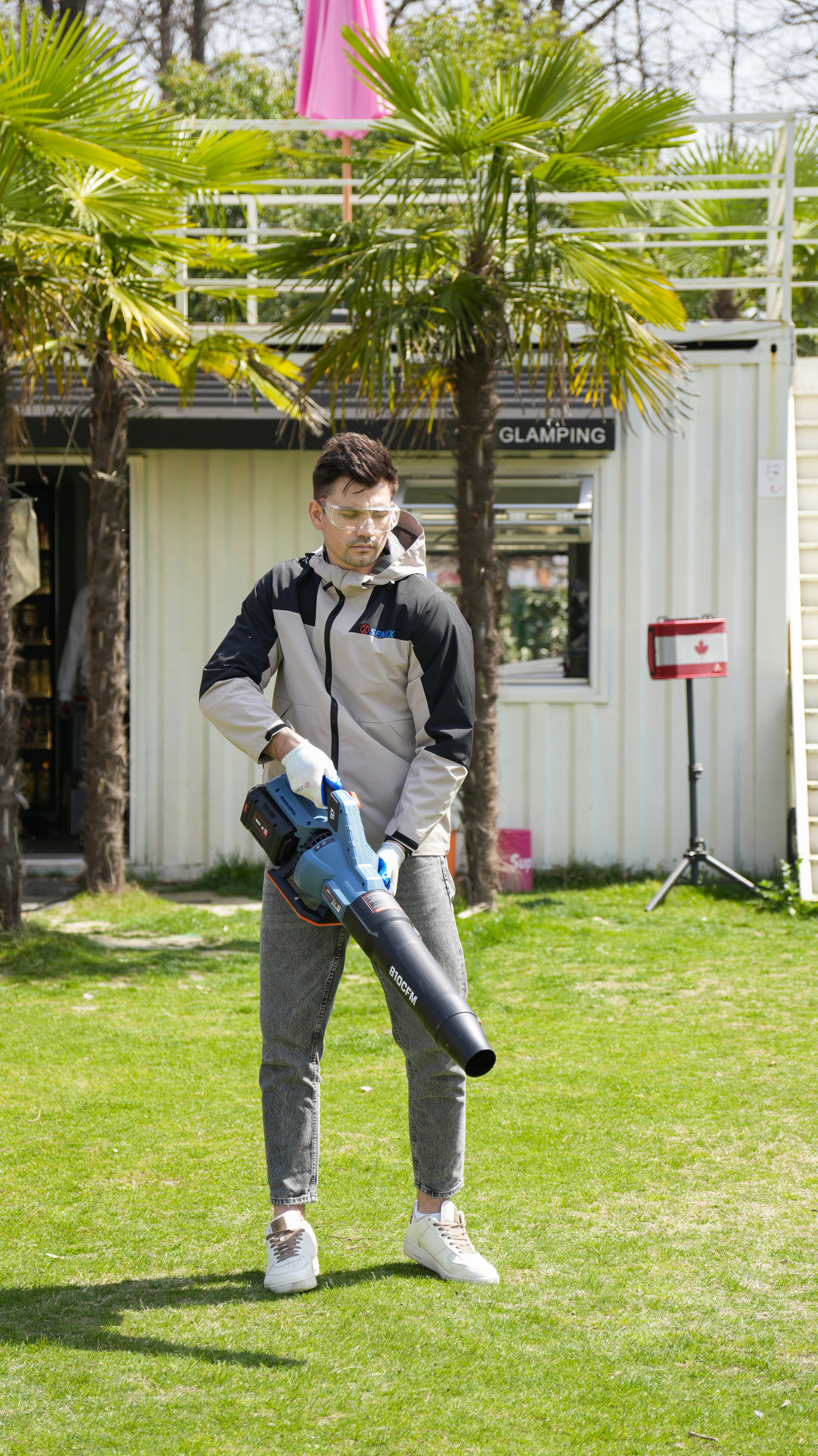 Воздуходувка, 1 аккумулятор 4.0Ач, ЗУ X6 60В