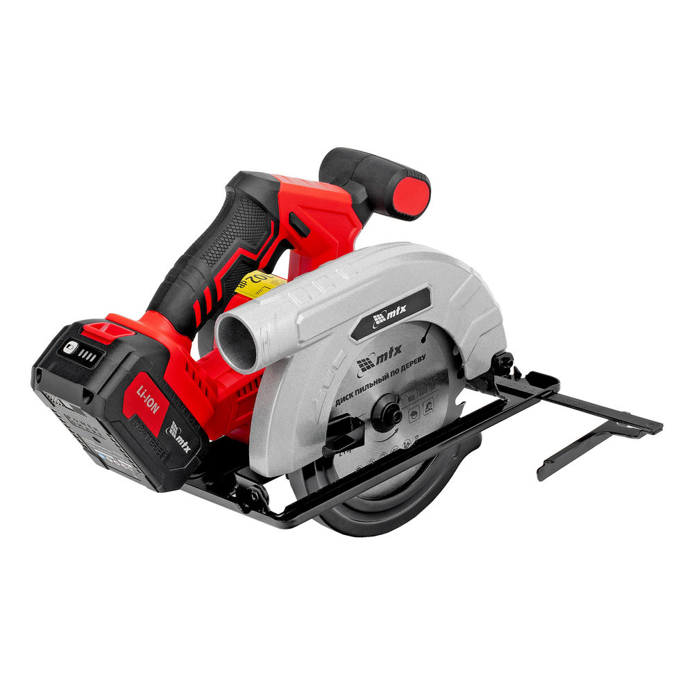 Пила циркулярная аккумуляторная CCSU-20-165, 165 мм, Li-Ion, 20 В// MTX (27480)