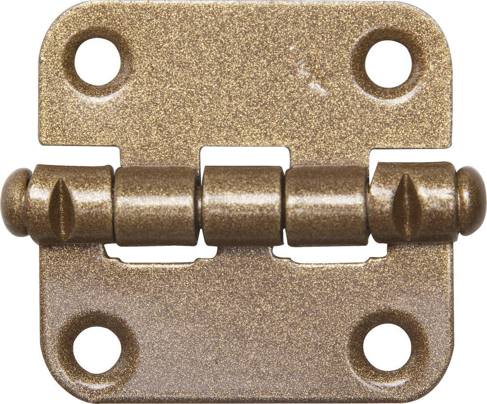 Петля карточная ПН-40 40 x 40 x 1.5 мм, цвет бронзовый металлик 37625-40