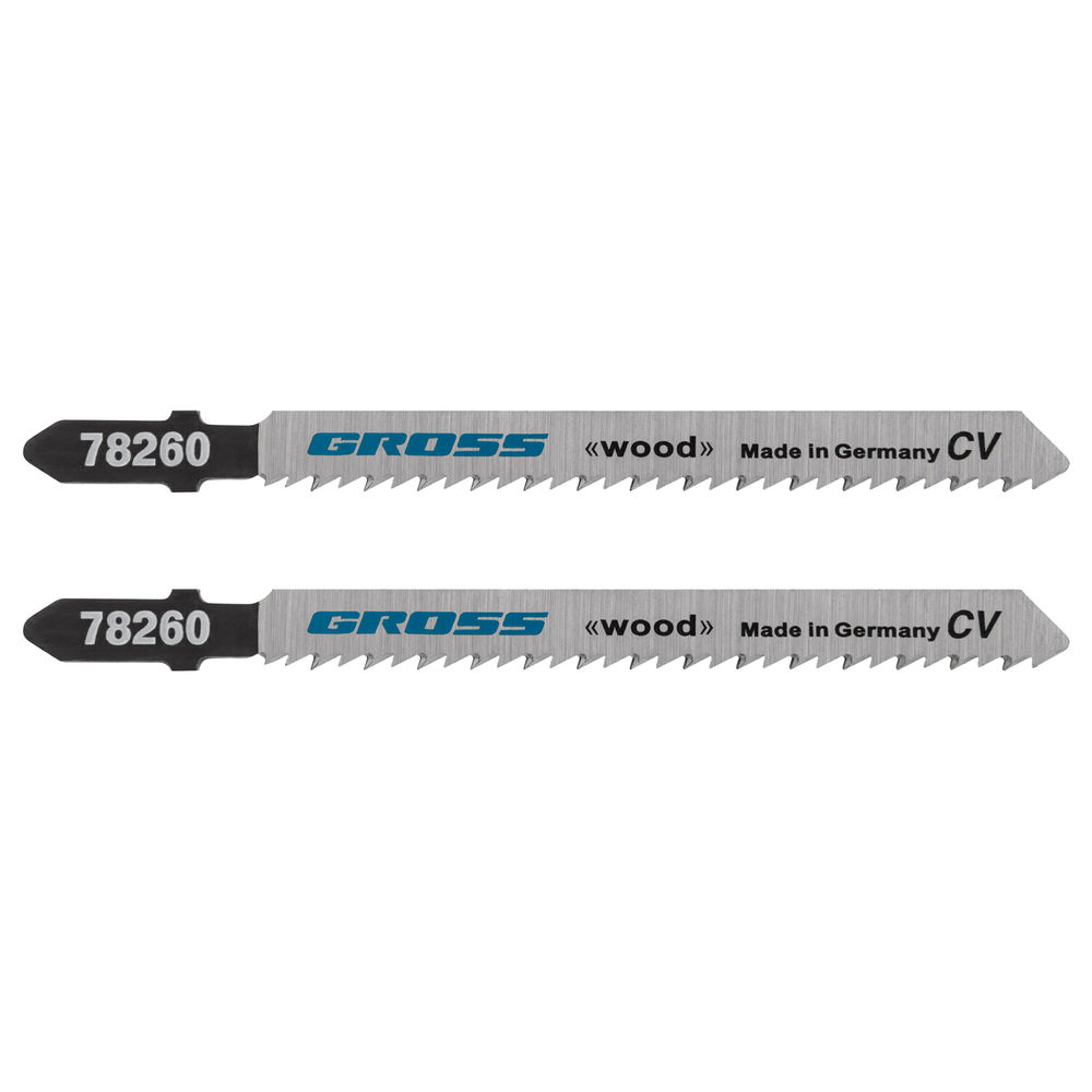 Полотна для электролобзика по дереву, 2 шт, ( 3101-T101B ) Gross