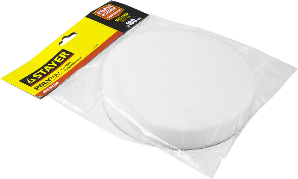 Насадка полировальная поролоновая 180 мм STAYER 35920-180