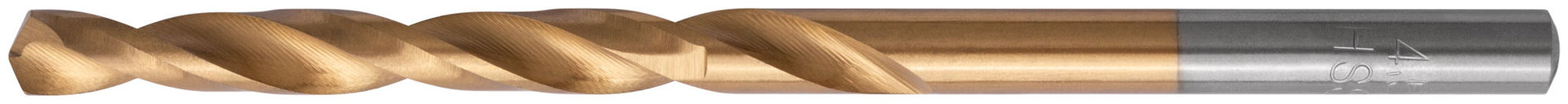 Сверла HSS по металлу, титановое покрытие 4,5 мм (10 шт.) (34145)